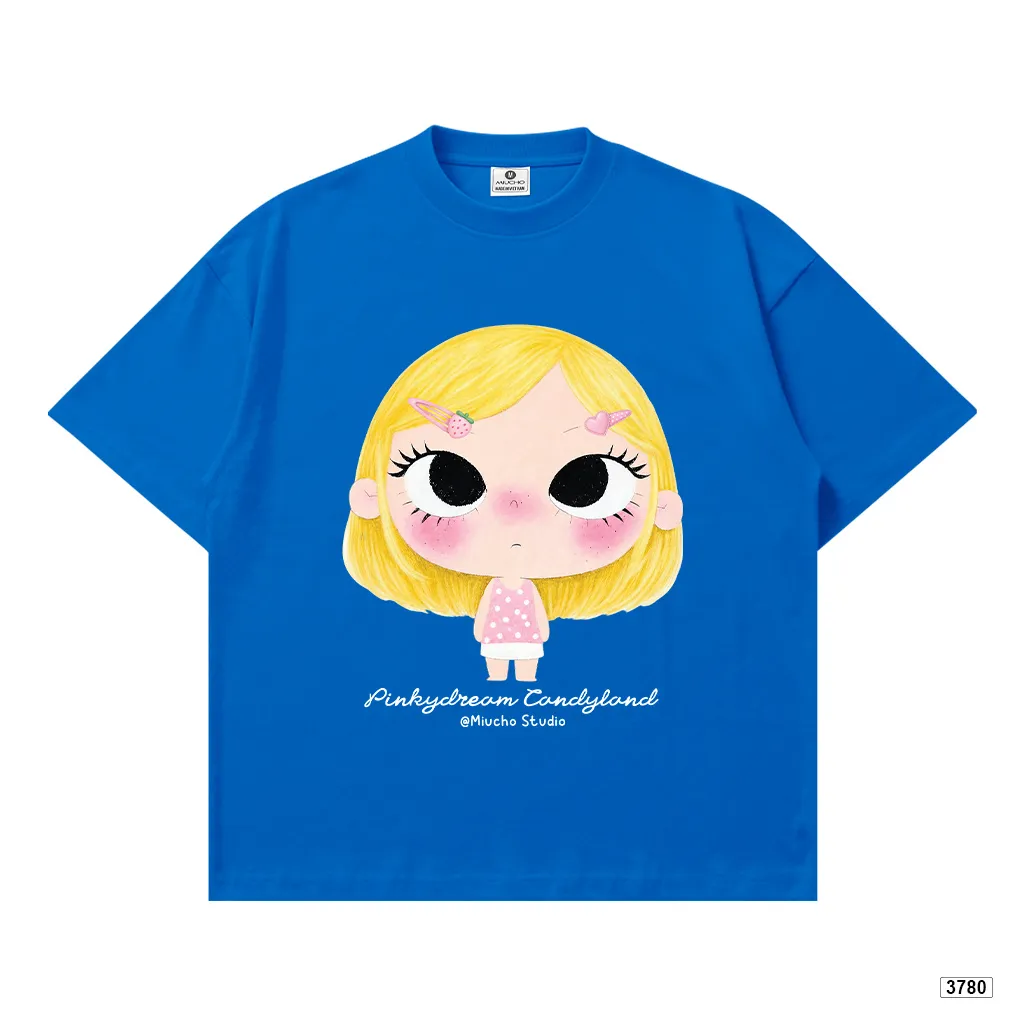 Áo thun nữ form boxy Kawaii Girl bé gái dễ thương style Hàn Quốc Miucho 3780_thumbnail_16