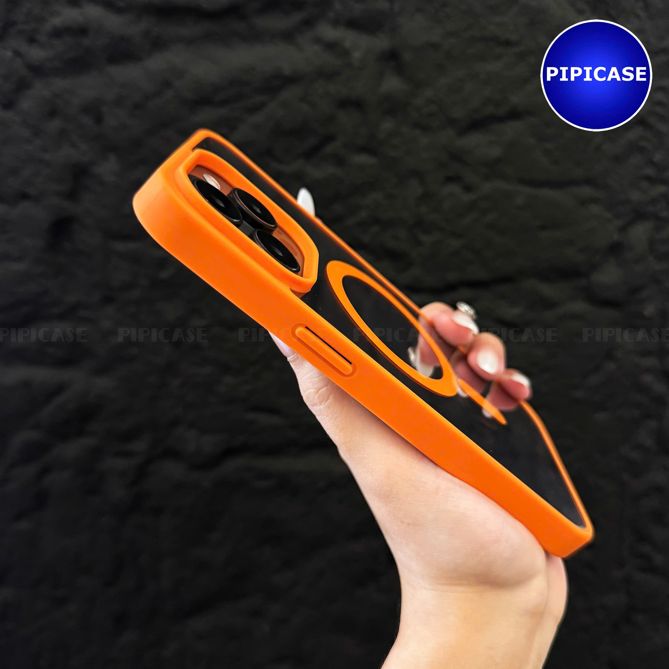 Ốp Lưng iPhone 15 Pro Max - Chic - Cam_thumbnail_14