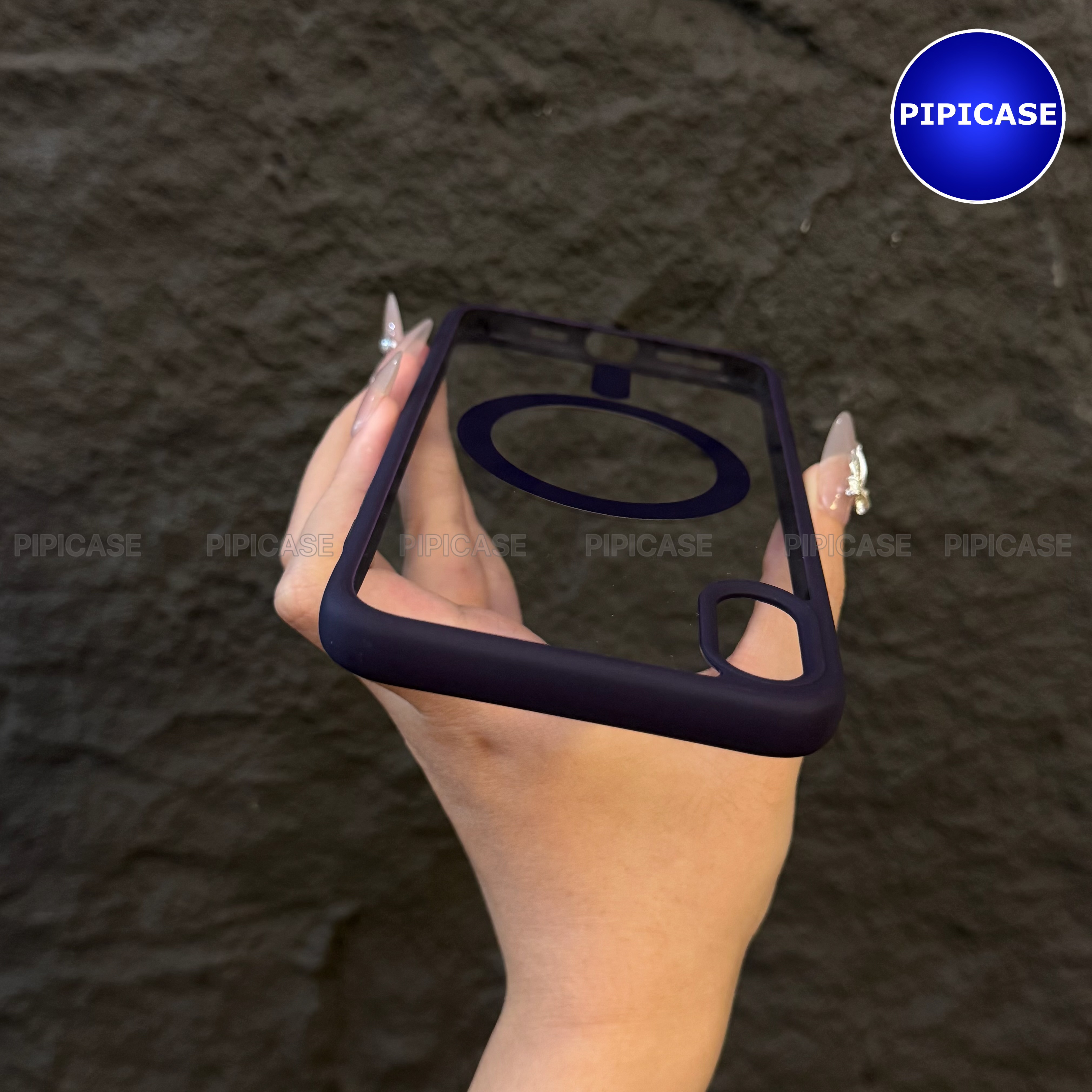 Ốp Lưng iPhone XS Max - Chic - Tím_thumbnail_4