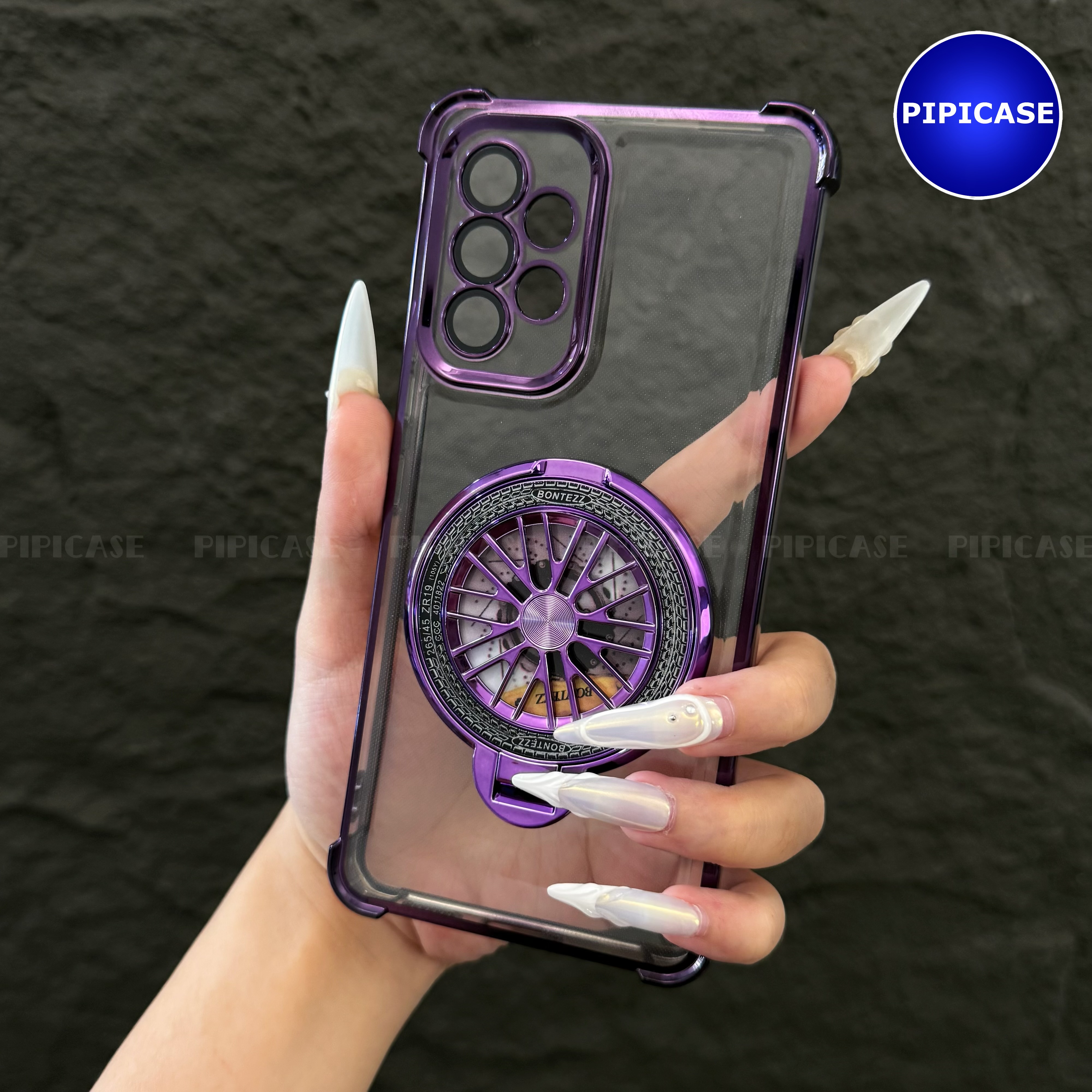 Ốp Lưng Samsung A73 - AB - Tím
