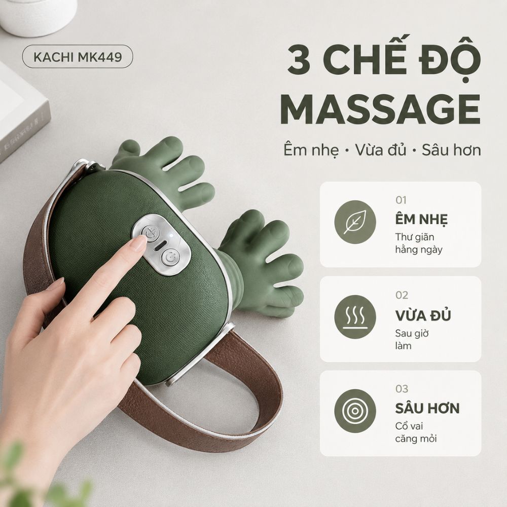 Máy Massage Cổ Vai Gáy Kachi MK449 - Giải Pháp Thư Giãn Hoàn Hảo_thumbnail_3