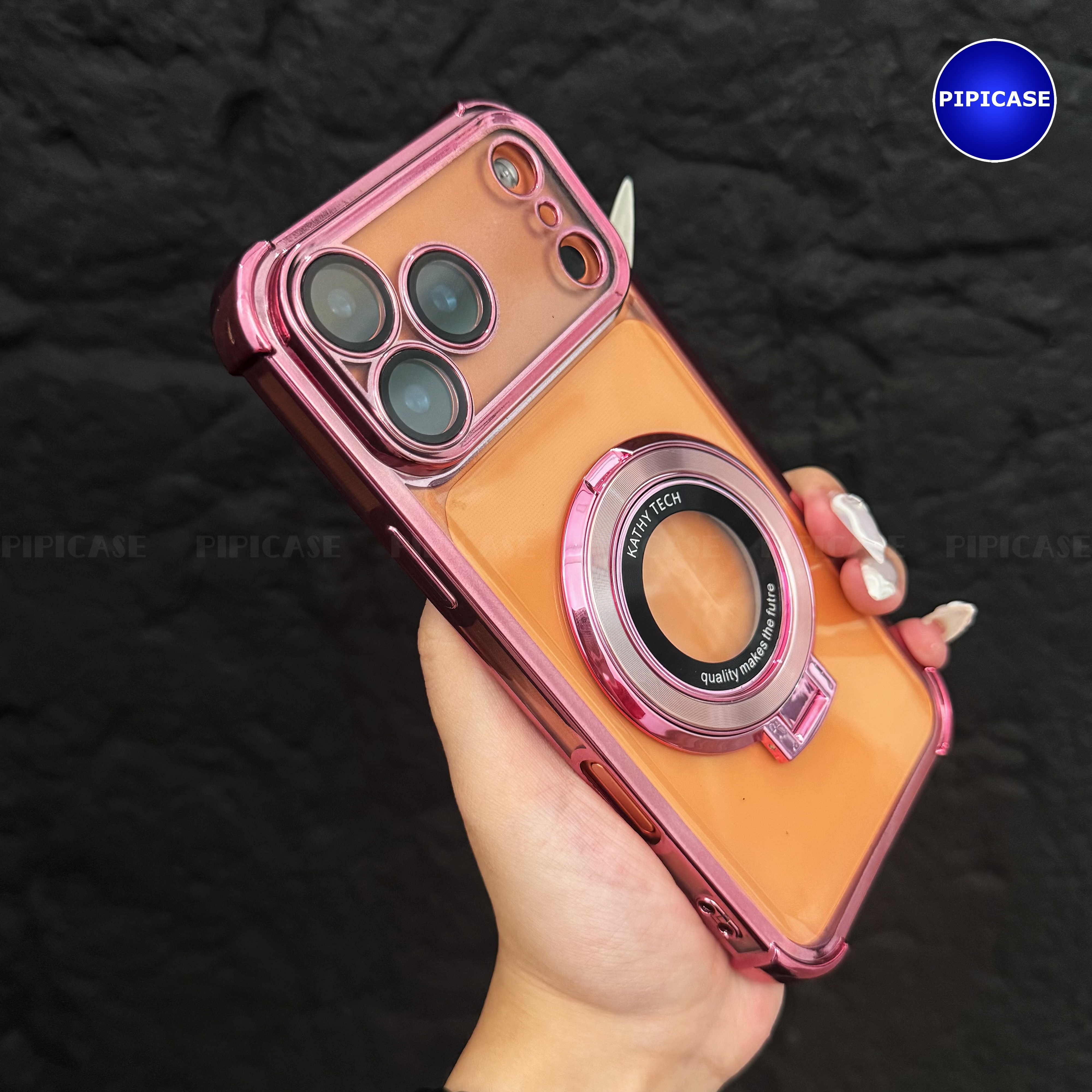 Ốp Lưng iPhone 17 Pro - Ven - Hồng_thumbnail_19