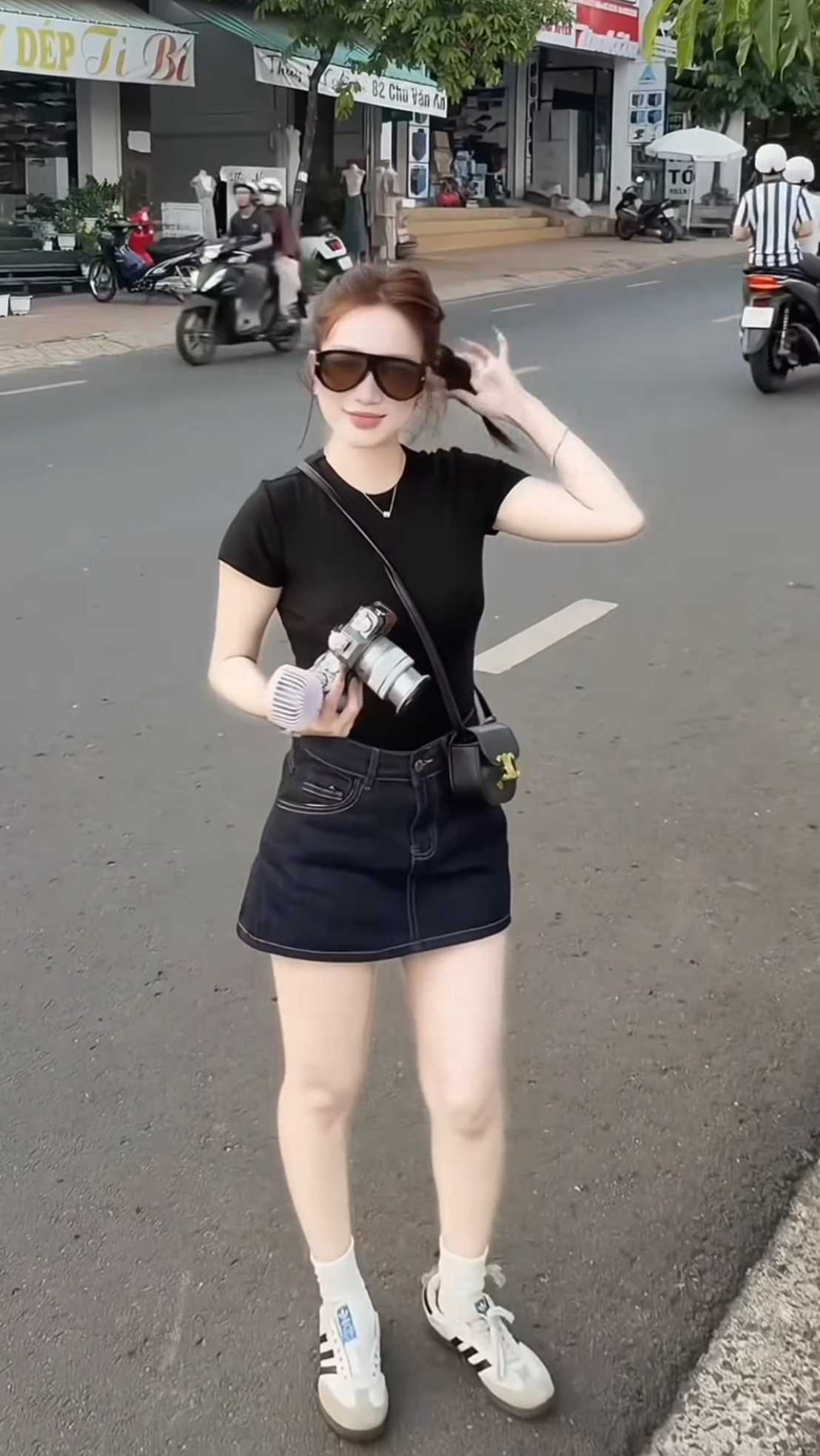 Váy jean 1201
