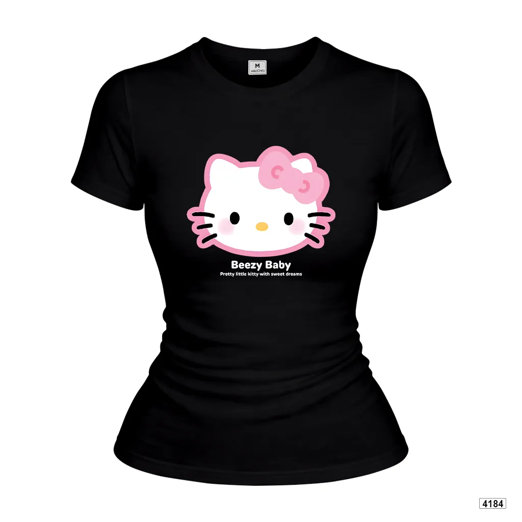 Áo baby tee nữ ôm body co giãn Kittie Beezy 4184_thumbnail_7