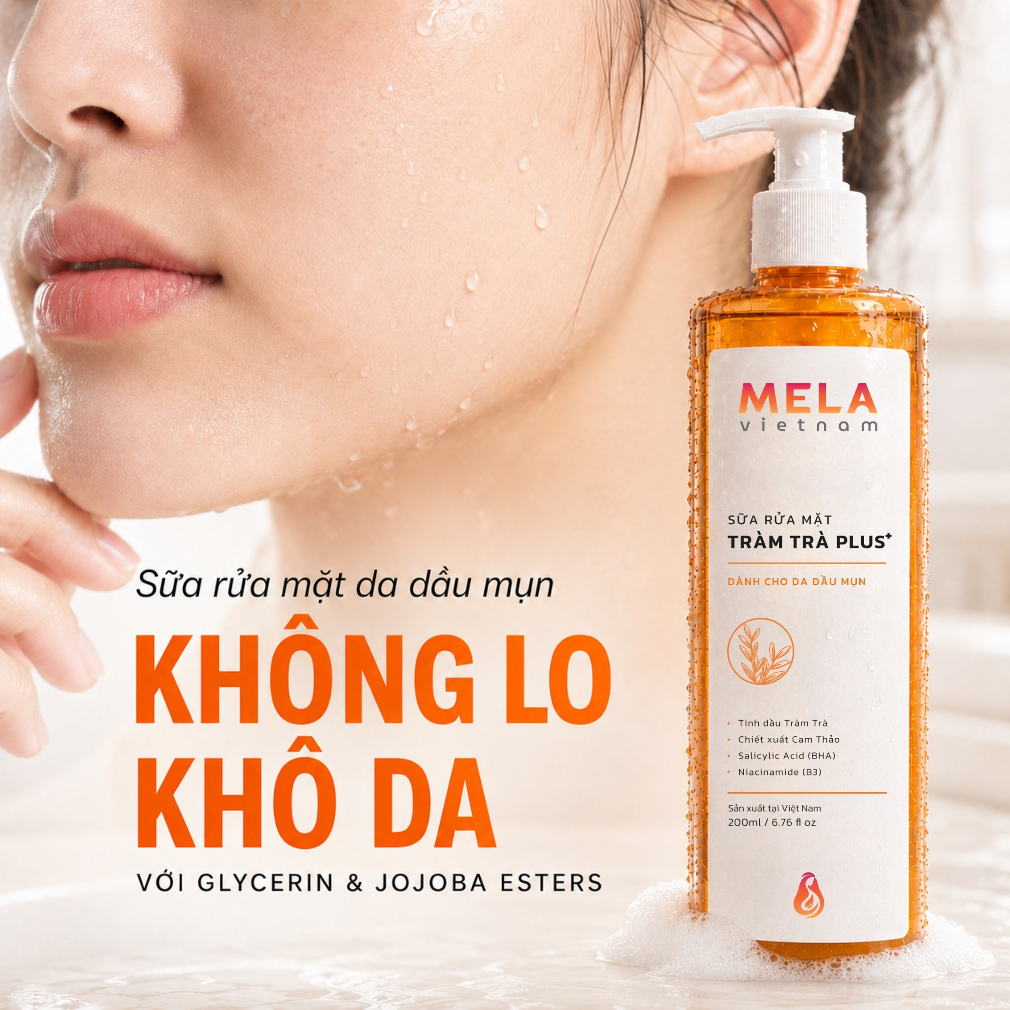 Sữa Rửa Mặt Tràm Trà Plus +_thumbnail_2