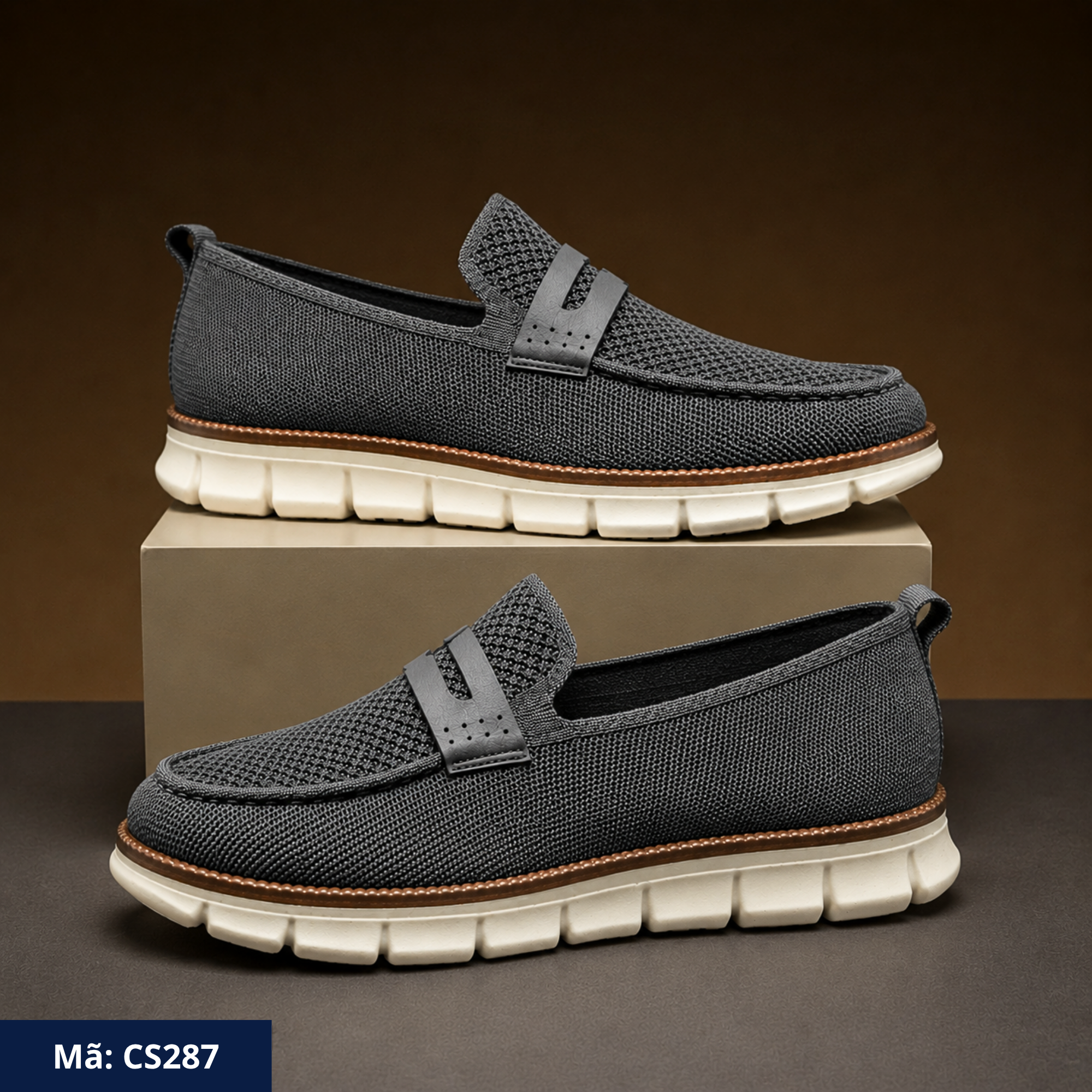 Giày lười nam hè, siêu nhẹ CS287