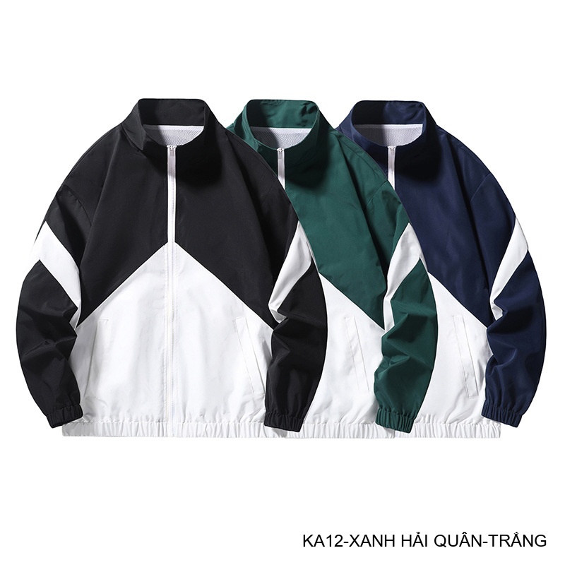 KA12 - Áo khoác nam cổ đứng phối màu trẻ trung phong cách Hàn Quốc_thumbnail_22