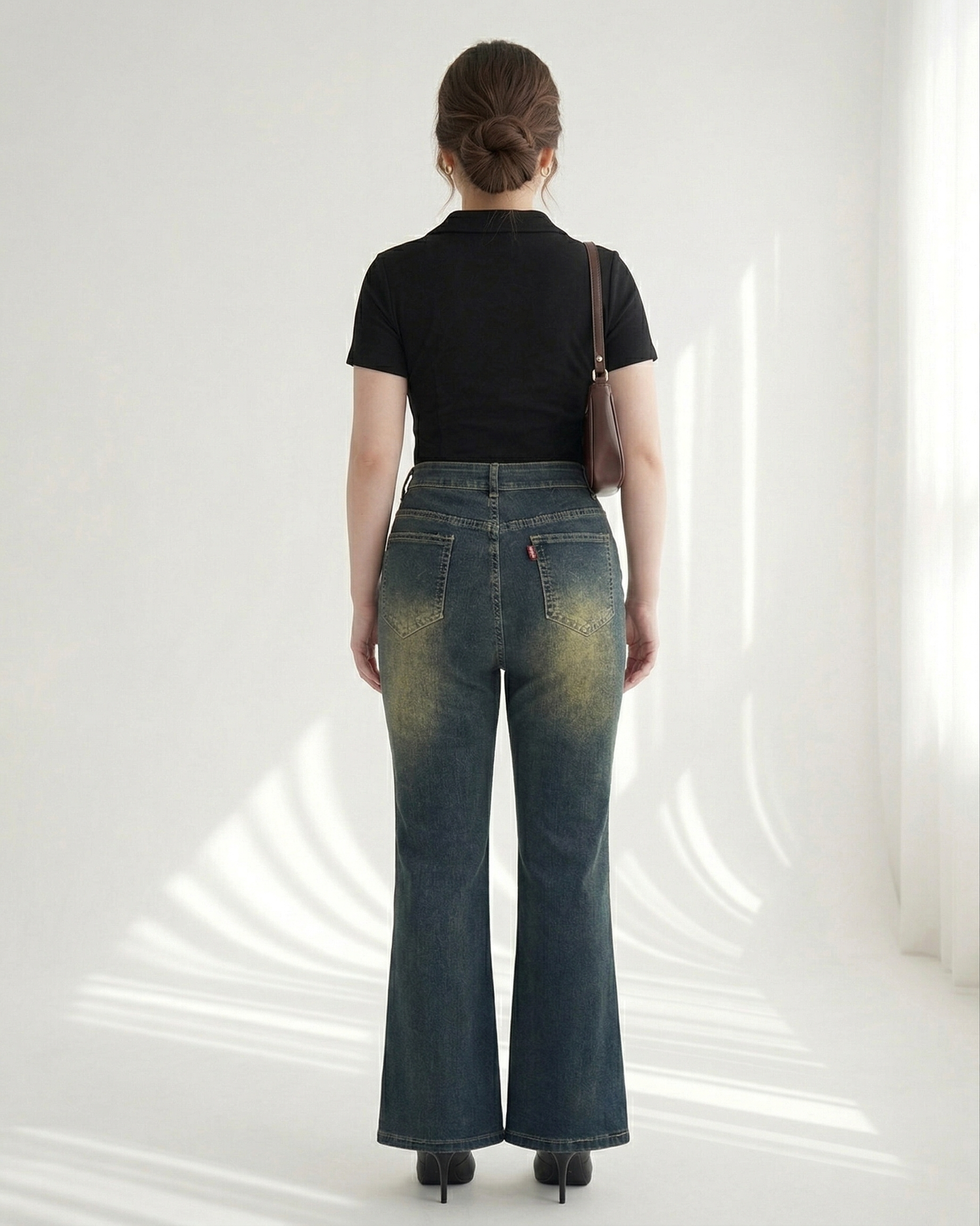 BIGSIZE NỮ- Quần jean ống loe cho nàng béo từ 55-90kg V-QJ341_thumbnail_3