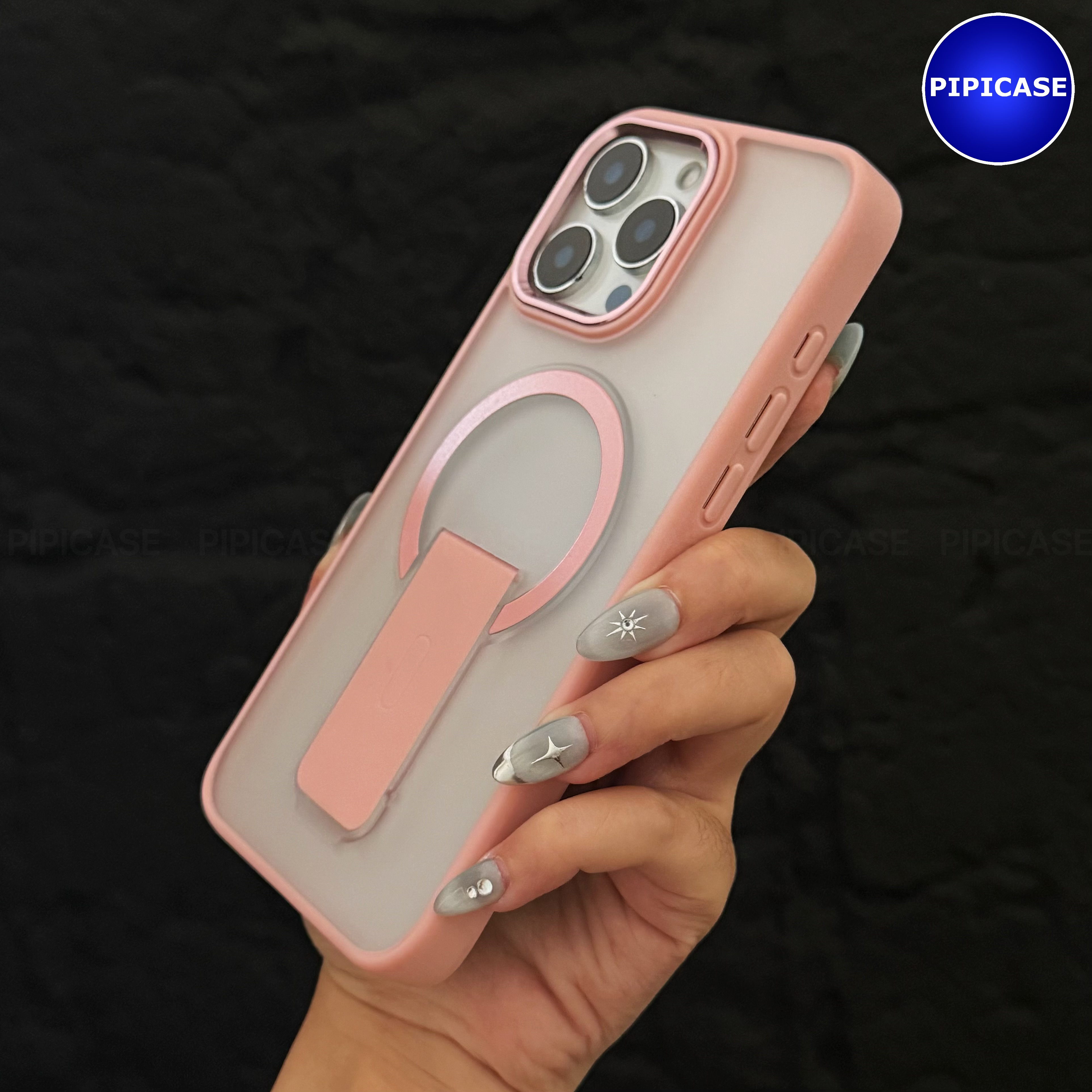 Ốp Lưng iPhone 16 Pro Max - Quin - Hồng_thumbnail_5