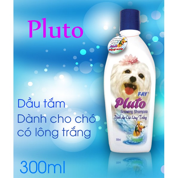 FAY PLOTOON SNOWING SHAMPOO 300ML Sữa tắm dành cho chó cún lông trắng