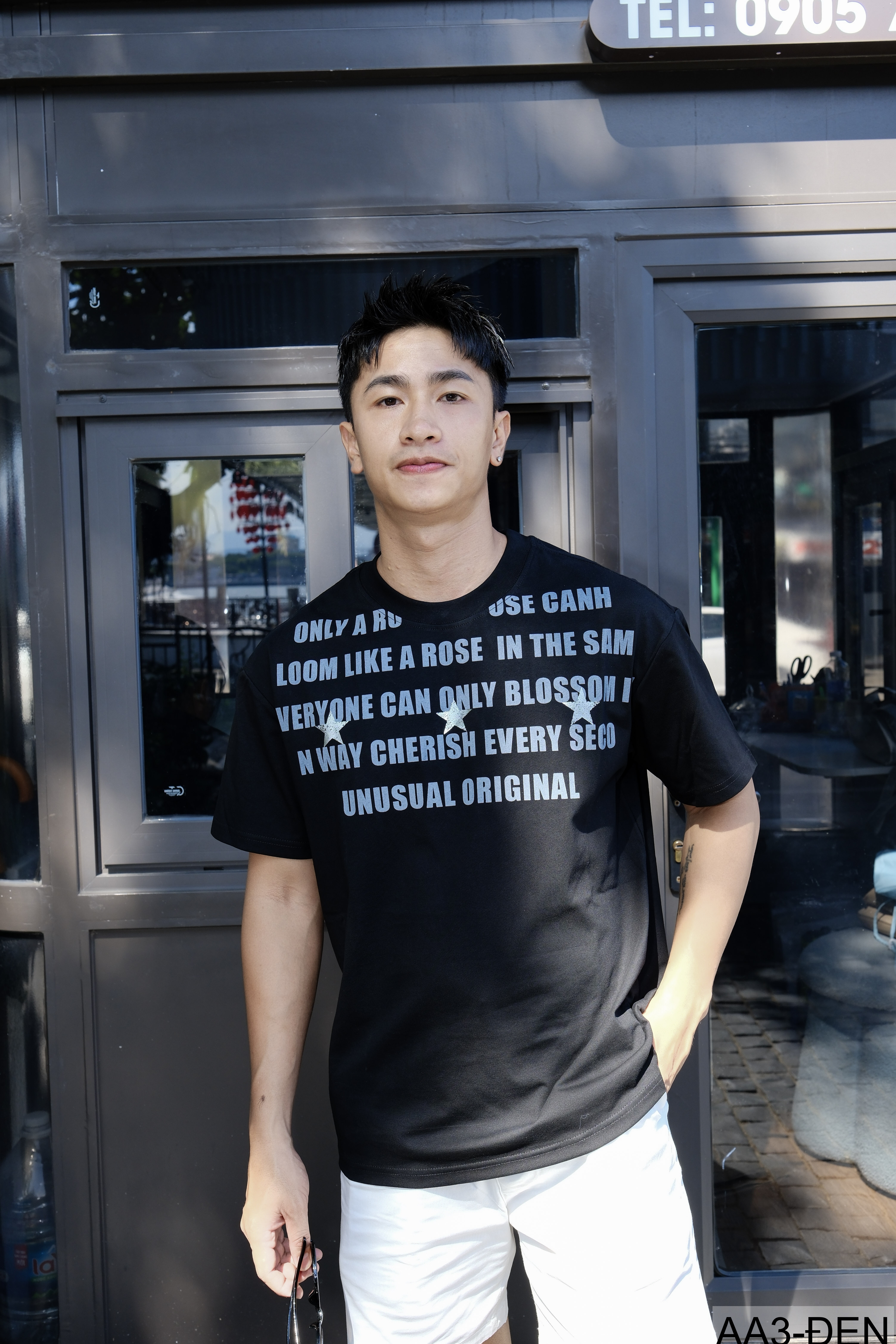 AA3 - Áo thun unisex cổ tròn tay ngắn in chữ retro phong cách streetwear_thumbnail_7
