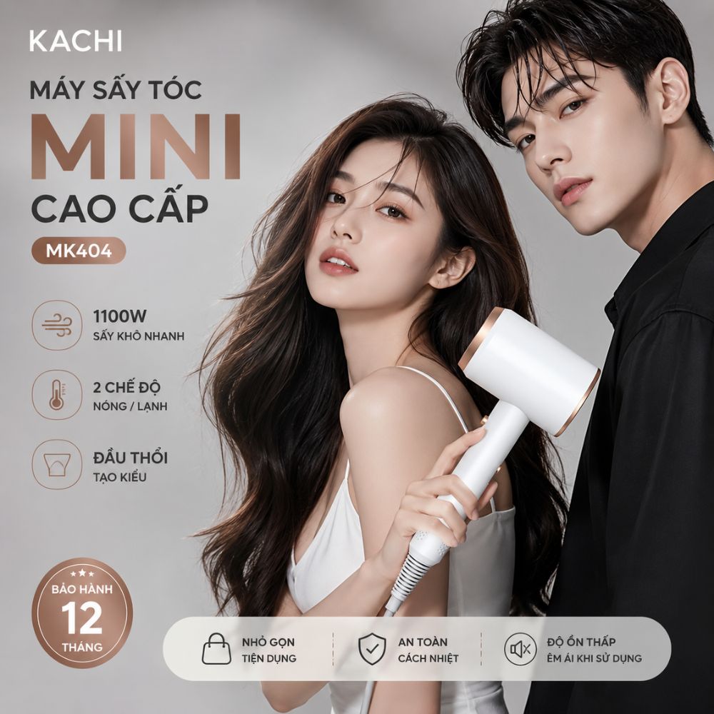 Máy sấy tóc nóng lạnh Kachi MK404 – Nhỏ gọn, thời trang, sấy tóc nhanh chóng_thumbnail_7