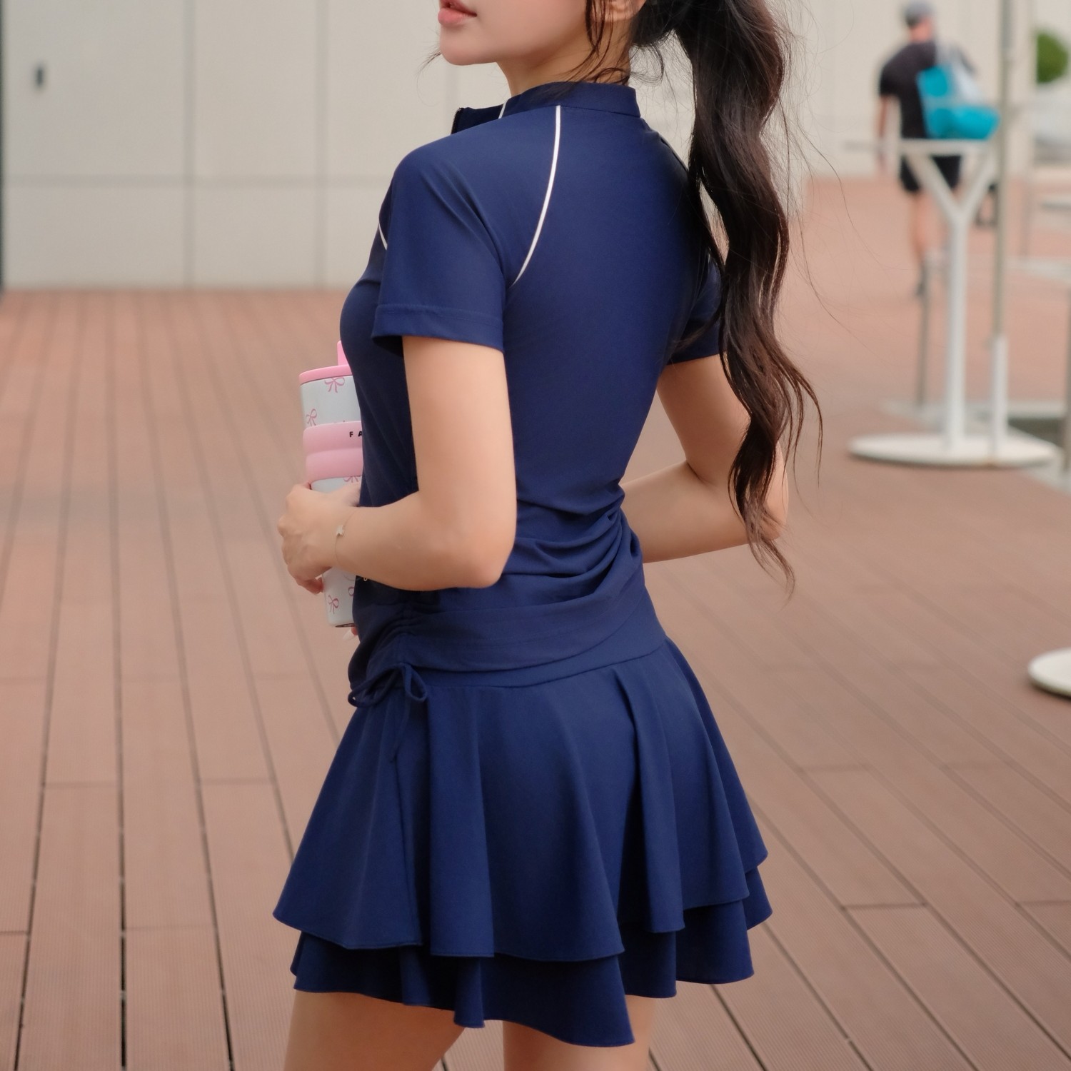 Áo Cổ Trụ Nhún 2 Bên Nữ_thumbnail_7