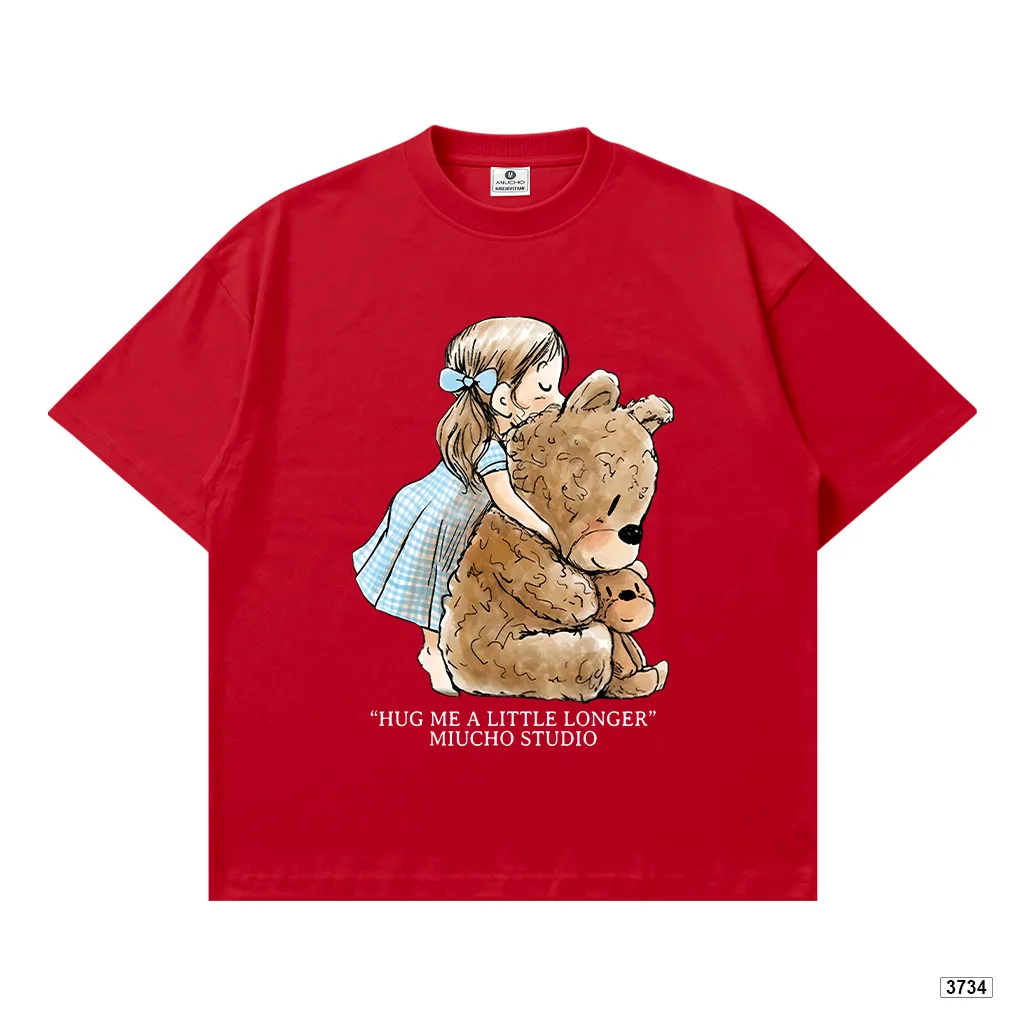 Áo thun boxy nữ phong cách dễ thương hoạt hình gấu Miucho 3734_thumbnail_14