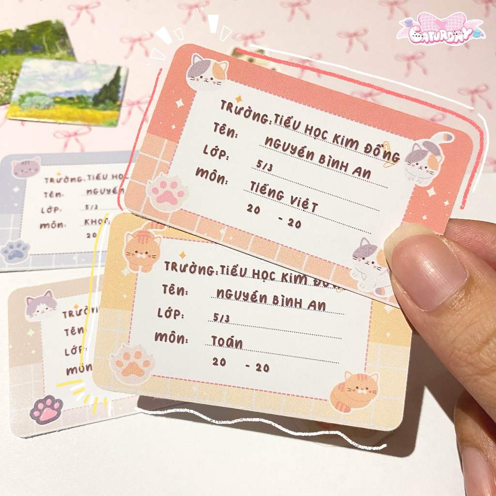 Nhãn vở ĐỘNG VẬT MÔN HỌC
