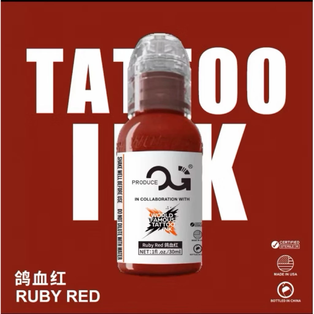 OG x World Famous Ink - Ruby Red