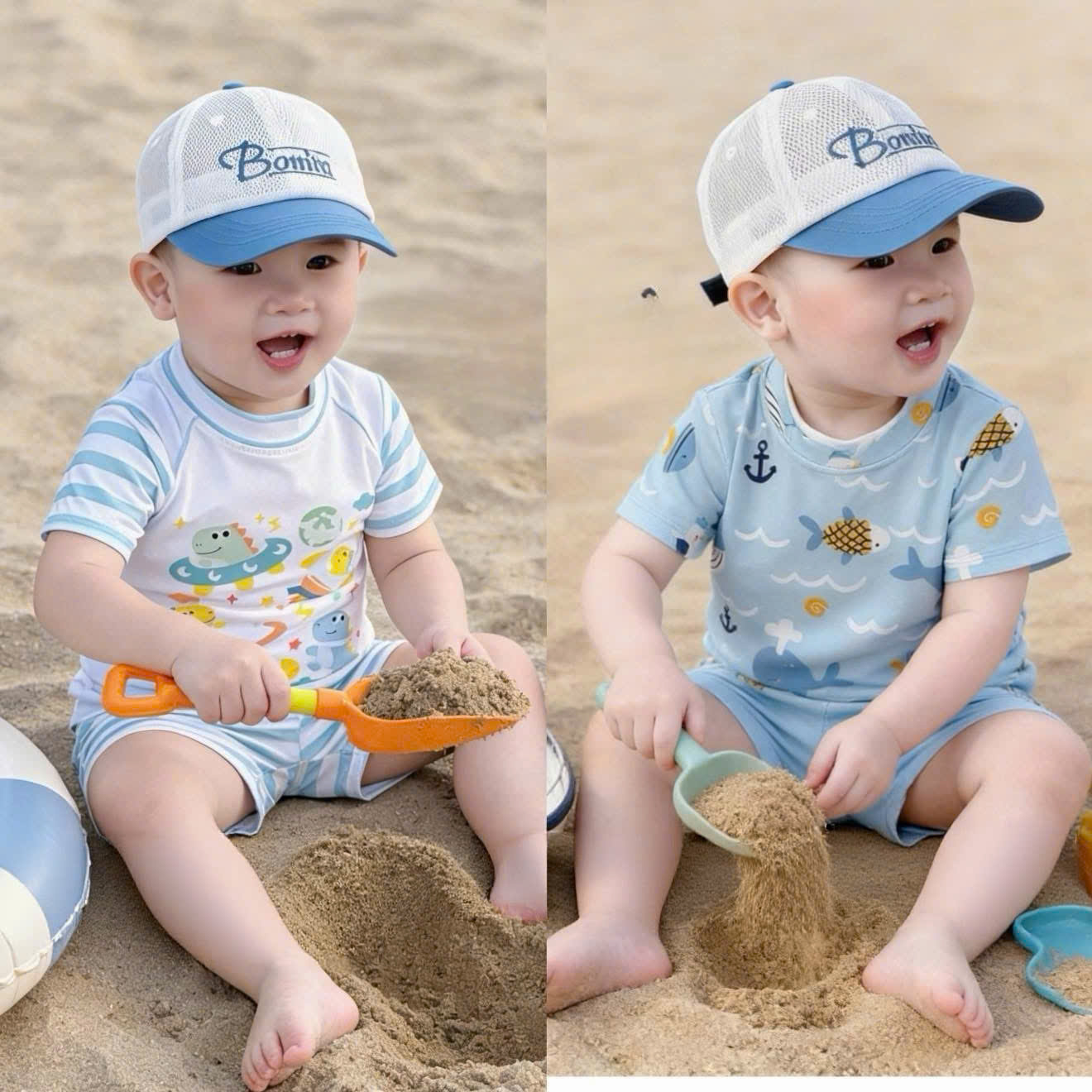 C35 COMBO 2 BỘ ĐỒ BƠI CÁ VÀ KHỦNG LONG- A207.7