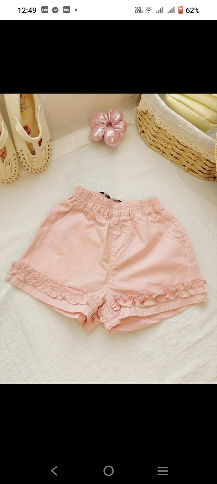 MG01 - Quần short thô viền bèo hãng Migo_thumbnail_0