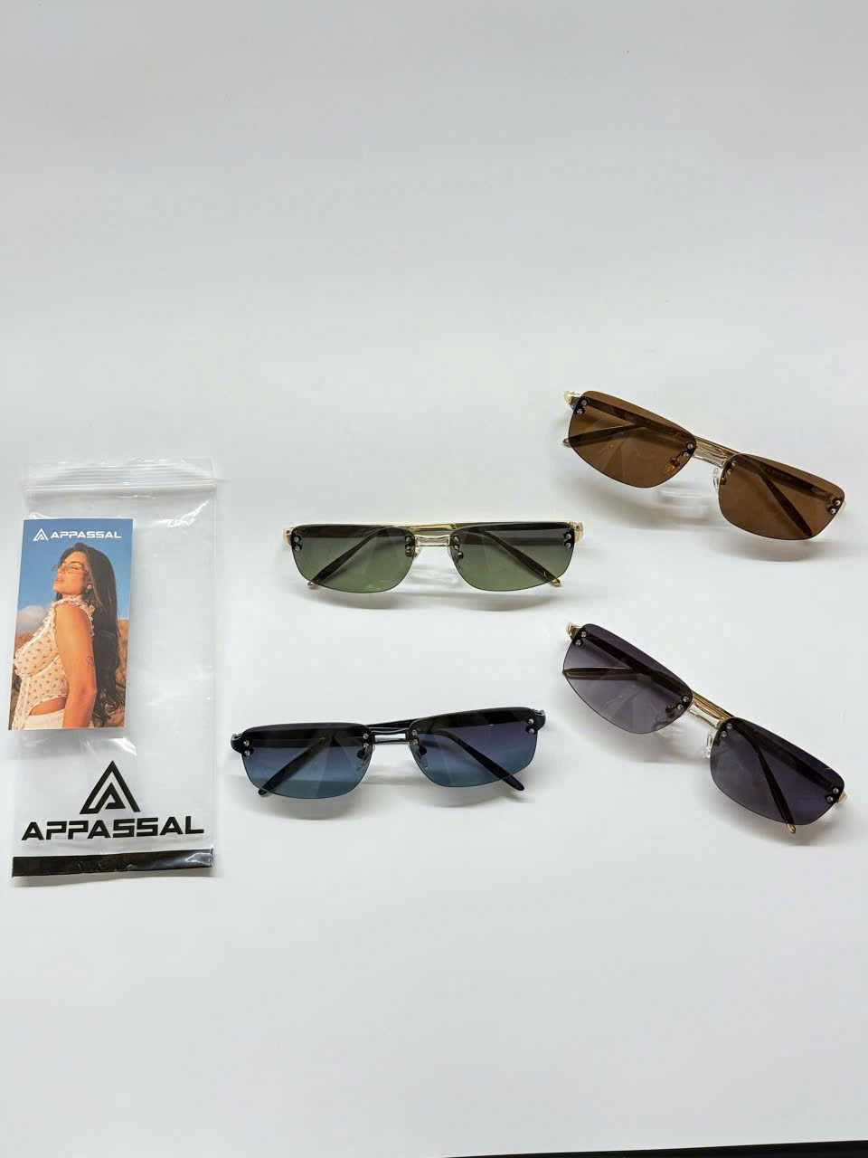 E543 KÍNH KHÔNG VIỀN APPASSAL 4 MÀU