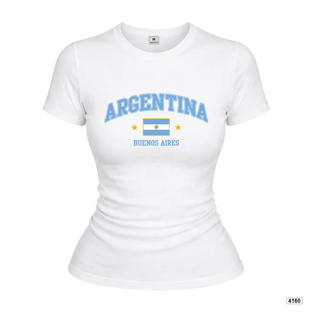 Áo thun form ôm body tôn dáng Argentina phong cách y2k Beezy 4160_thumbnail_0