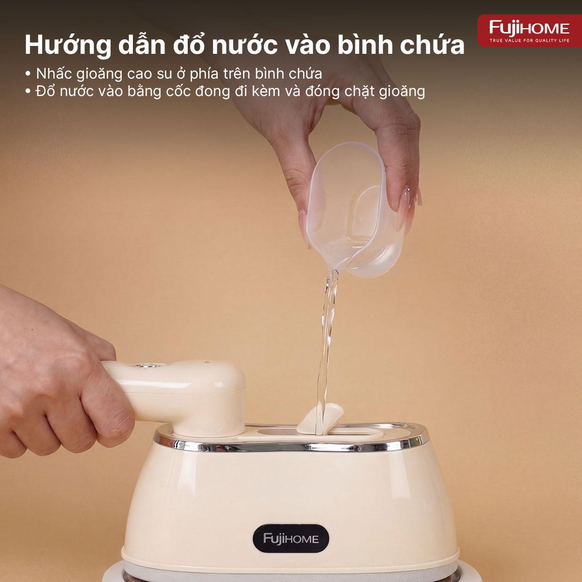 Bàn là (Bàn ủi) hơi nước cầm tay gấp gọn Fujihome SI200DC_thumbnail_3