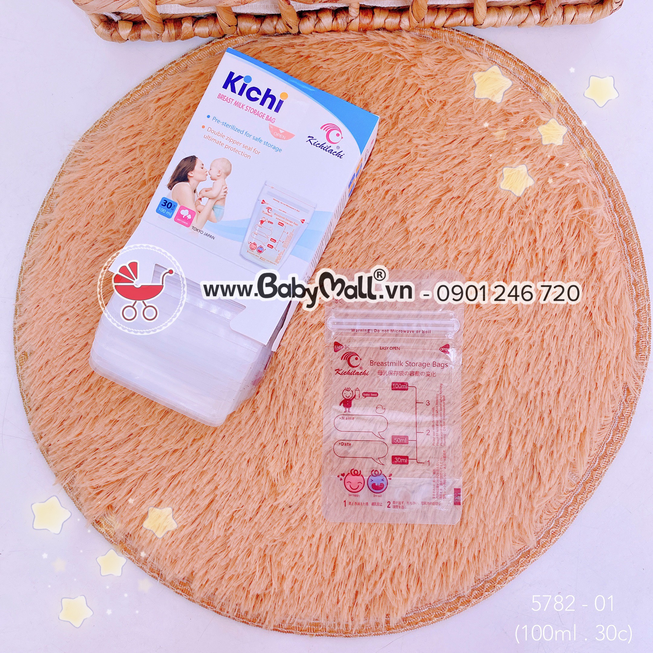 Túi trữ sữa KICHI