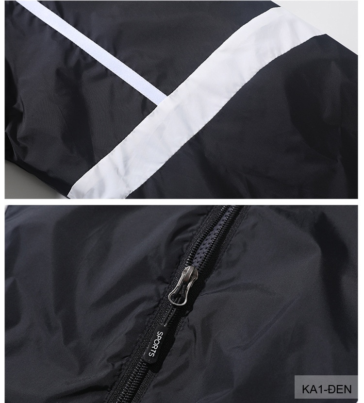 KA1 - Áo khoác nam thể thao phong cách Hàn Quốc, màu xanh đen, thiết kế năng động_thumbnail_15