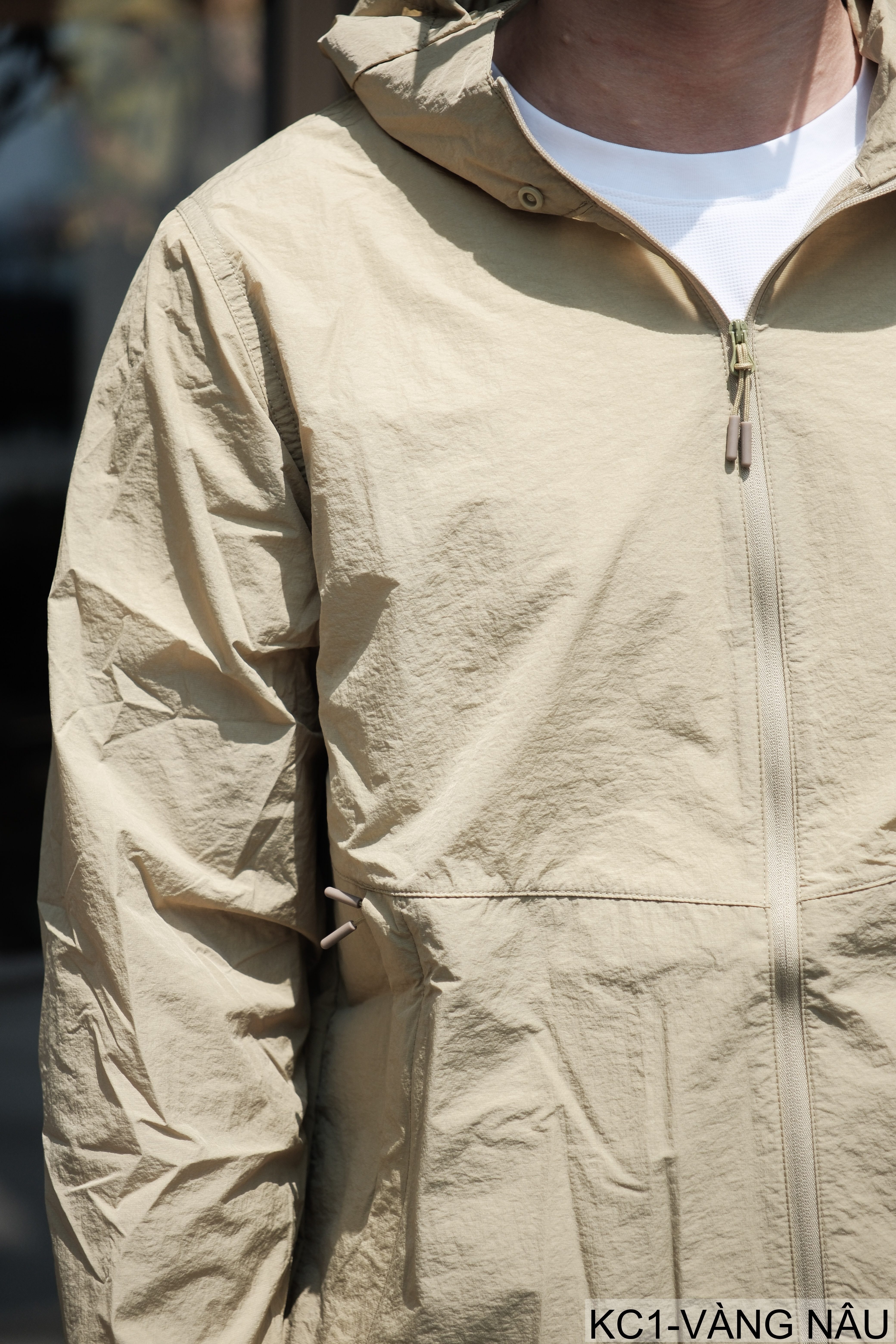 KC1 - Áo khoác chống nắng nam nữ UPF50+ siêu mỏng, thoáng khí, dáng rộng, có mũ trùm đầu_thumbnail_25