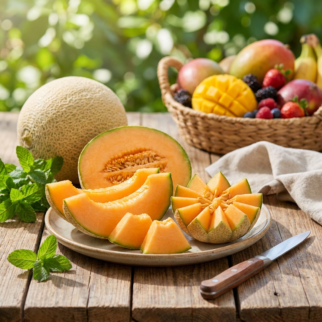 10+ Cách Cắt Dưa Lưới Đẹp, Sang Trọng Như Nhà Hàng