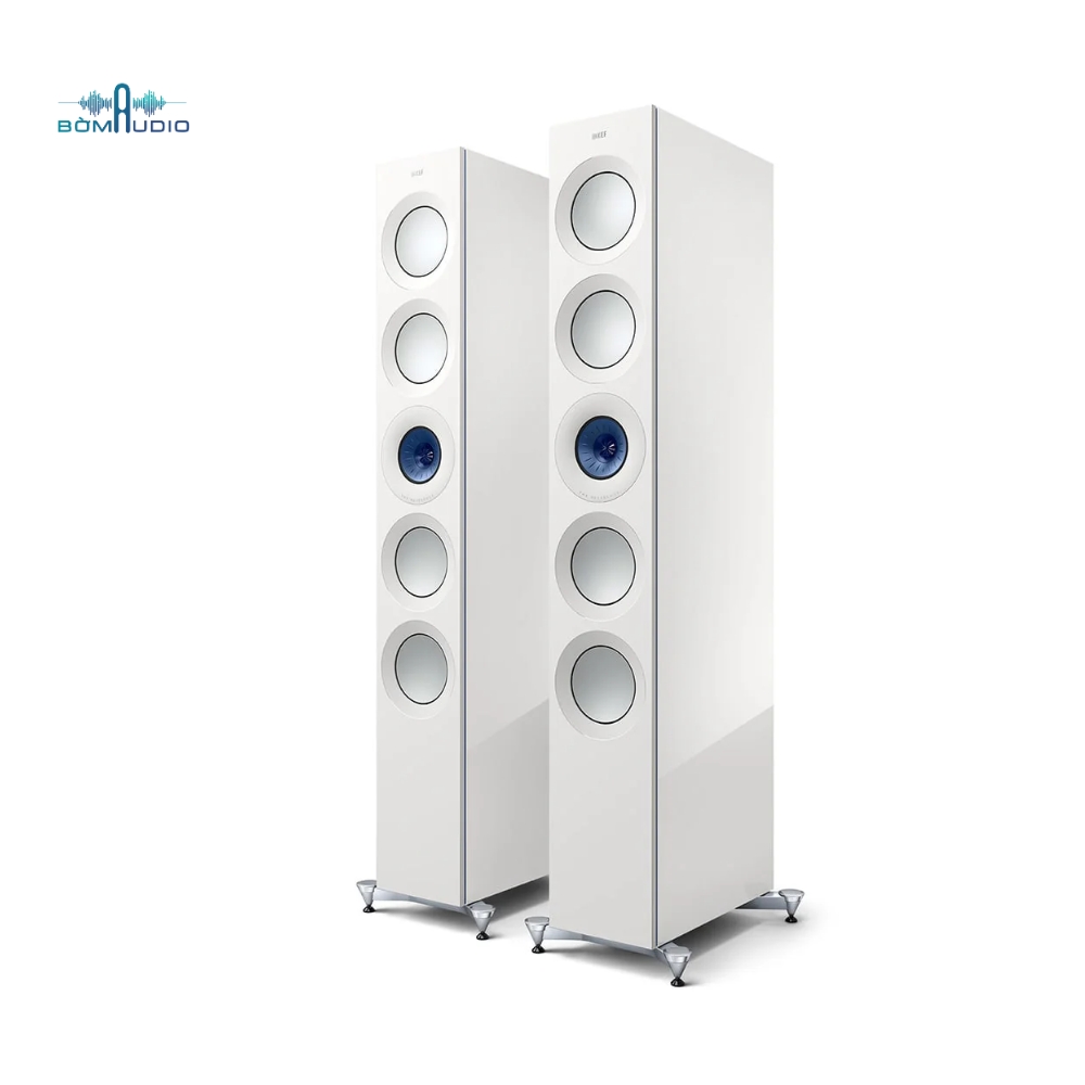 High-Gloss White/Blue