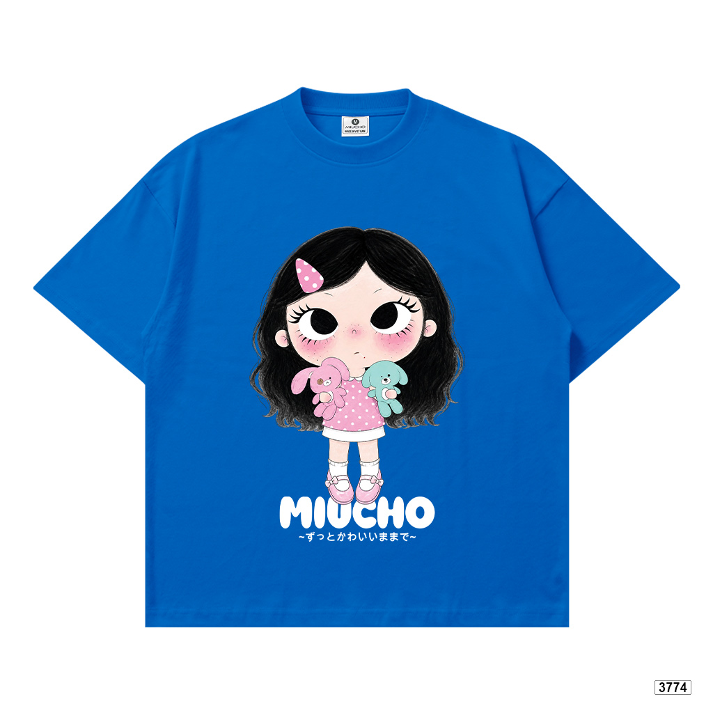 Áo thun boxy Cute Doll Chibi hot trend phong cách Hàn Quốc Miucho 3774_thumbnail_15