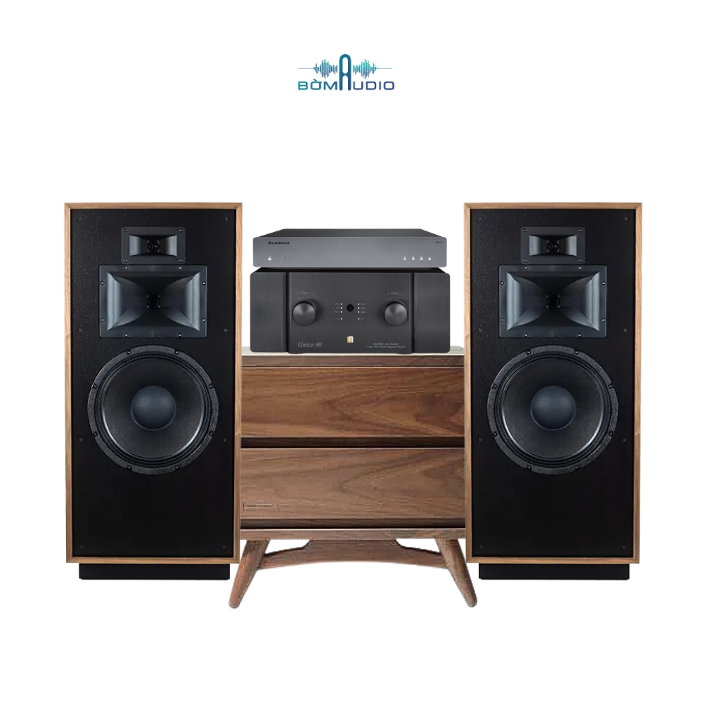 Combo Amply UNISON RESEARCH UNICO 90 + Network player CAMBRIDGE AXN 10 + Loa KLIPSCH FORTE IV - B84_thumbnail_0