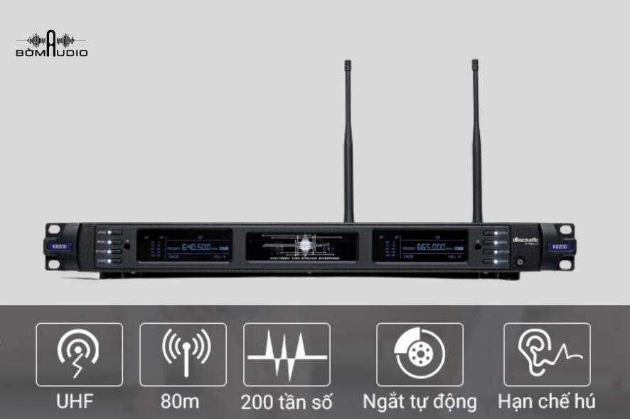Đánh giá chi tiết micro karaoke Dbacoustic K8200