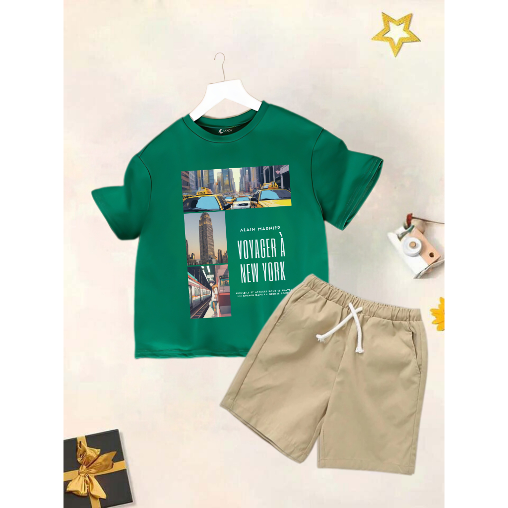[XẢ KHO SIZE 160] Áo phông cho bé trai chất liệu thun cotton mềm mát từ 35-40kg - Loza Kids XA00011_thumbnail_8