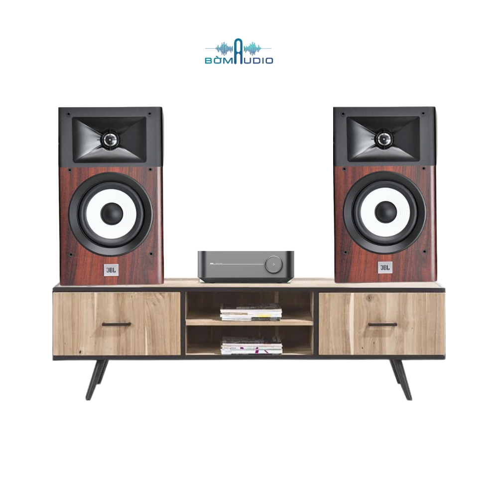 Combo Network Streamer WIIM AMP + Loa Bookshelf JBL STAGE A130 - B323_thumbnail_0