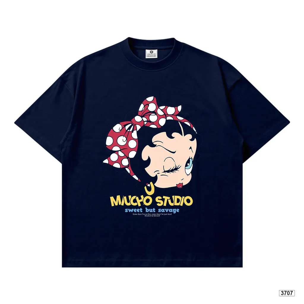 Áo thun nữ form boxy nhân vật hoạt hình dễ thương Miucho 3707_thumbnail_15