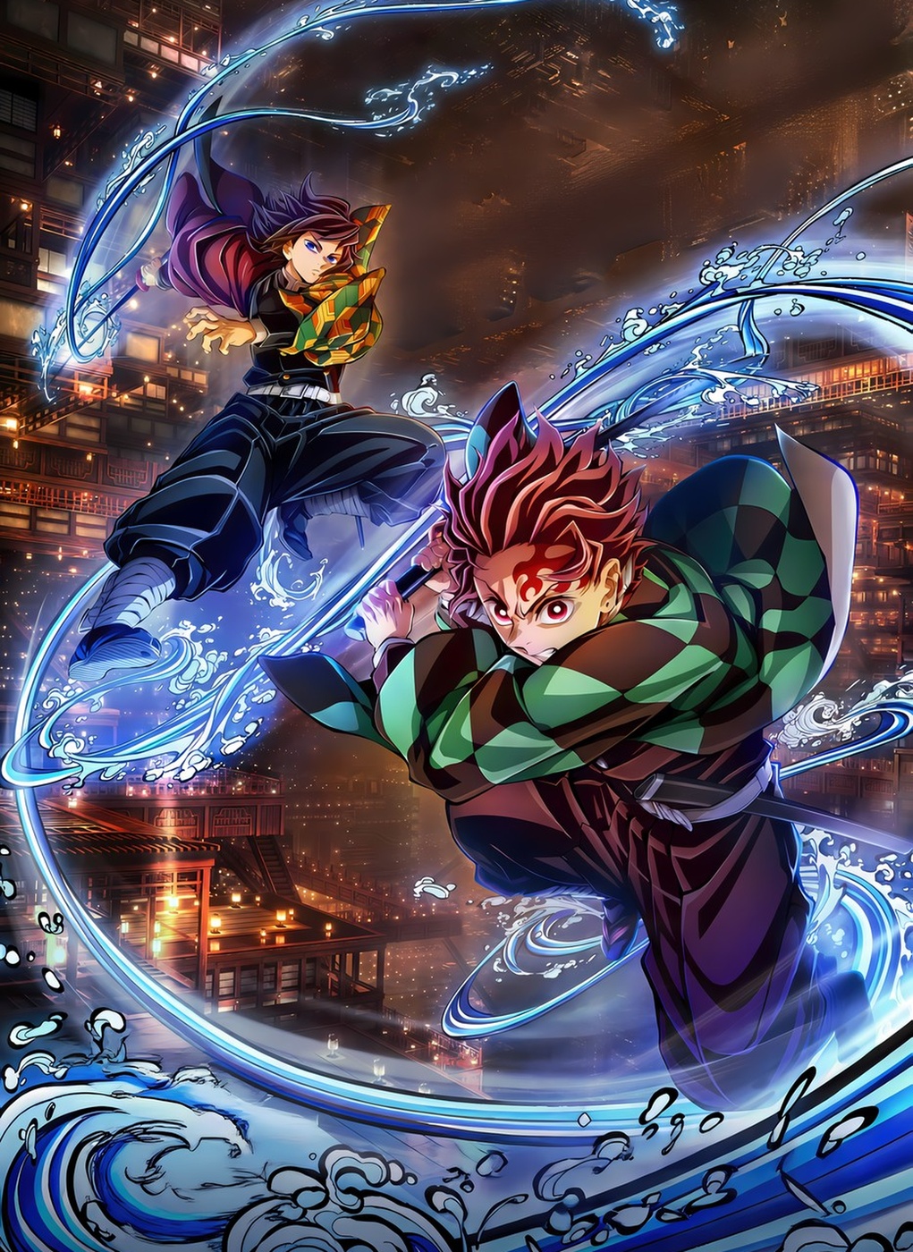 Tanjiro Kamado & Giyu Tomioka Dynamic — DS-DUO-1151