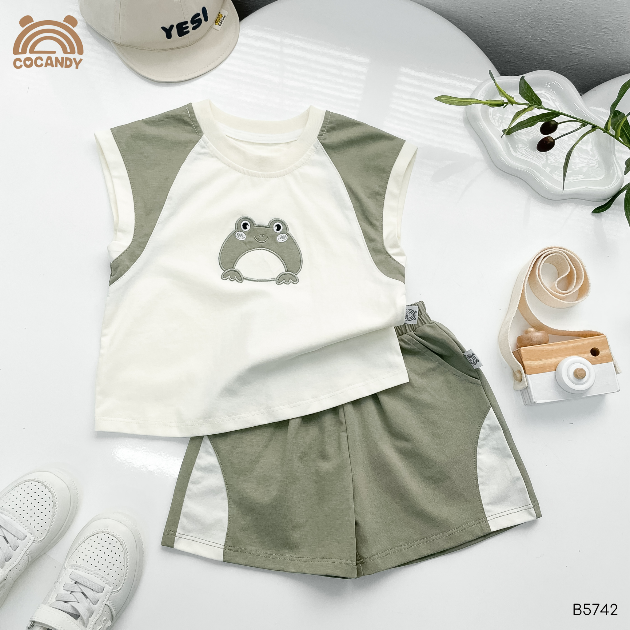 Bộ sát nách XANH LÁ hình ếch xanh_thumbnail_4