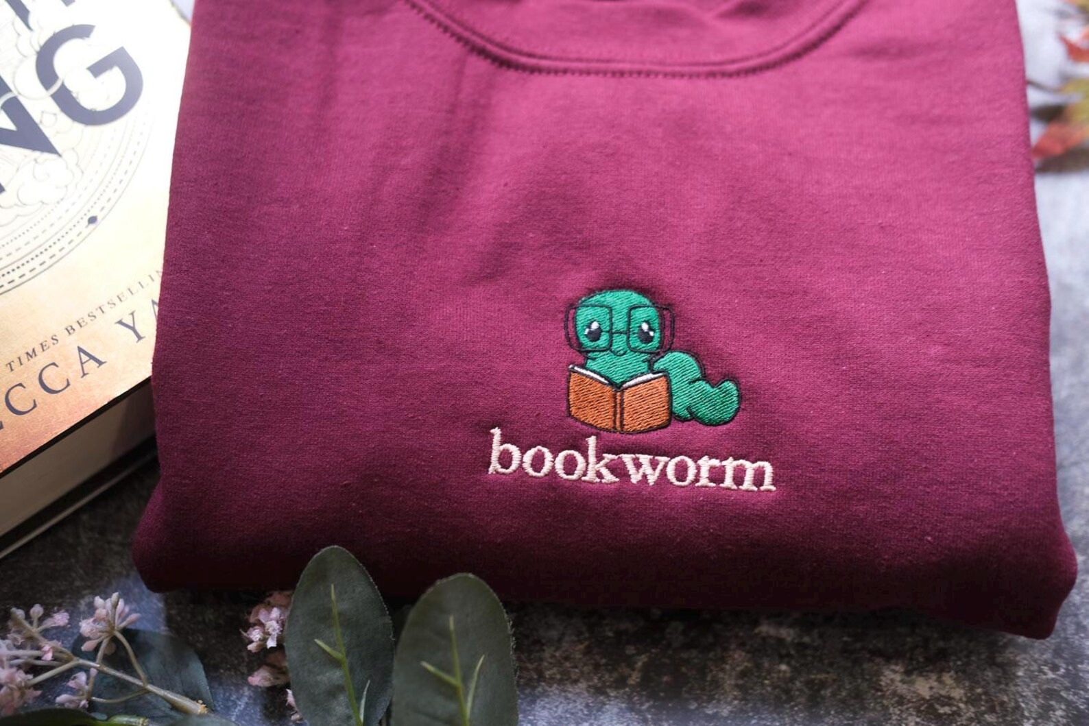 Bookworm Embroidered shirt_thumbnail_2