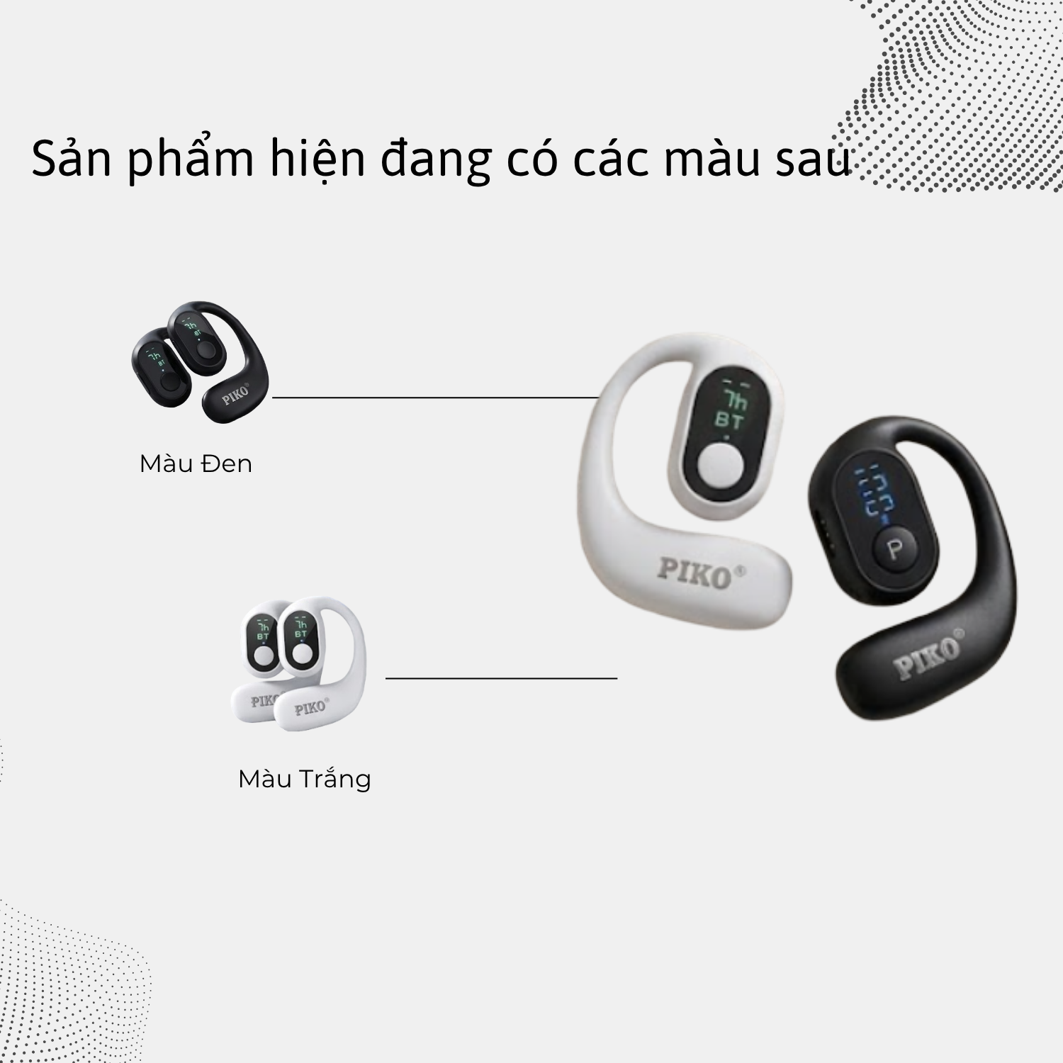 T-ECO SHOP | Tai Nghe Bluetooth Không Dây PIKO T13, Kết Nối Ổn Định, Thiết Kế Nhỏ Gọn._thumbnail_5