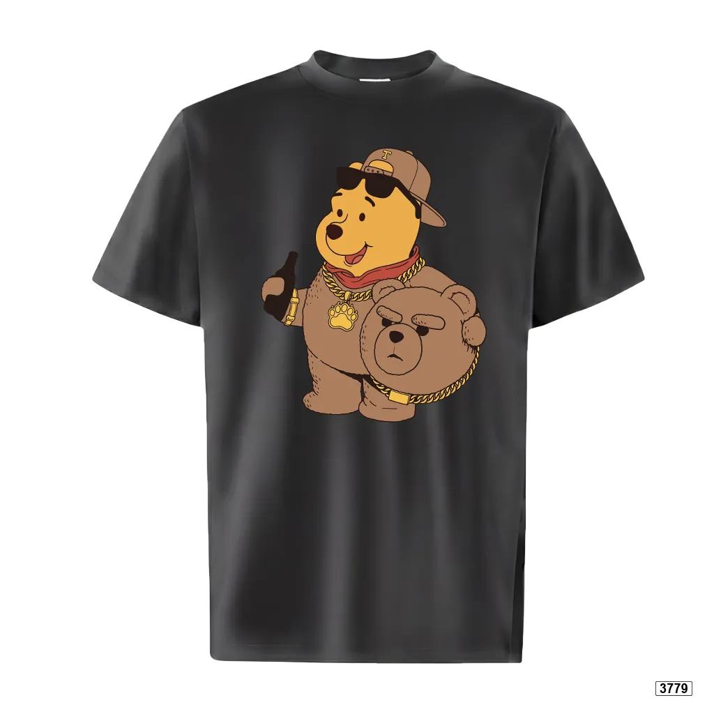 Áo thun form rộng hoạt hình Poooh trẻ trung dễ phối outfit hằng ngày TeePrint 3779_thumbnail_9