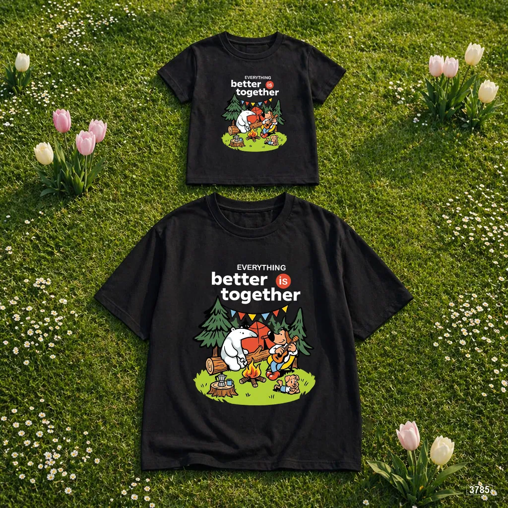 Áo thun gia đình mẹ và bé Better Together in hình cute Kado 3785_thumbnail_5