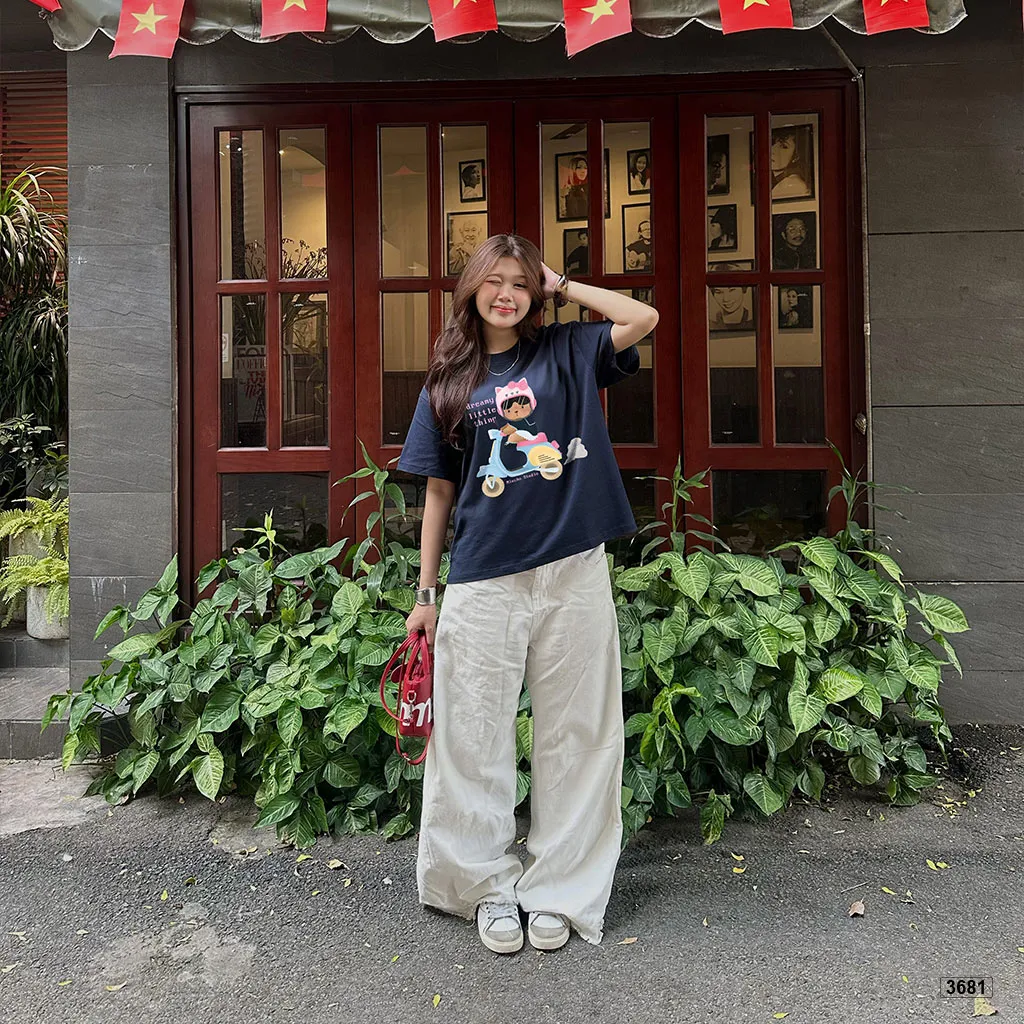 Áo thun boxy nữ Teddy Dreamy Miucho 3681_thumbnail_3