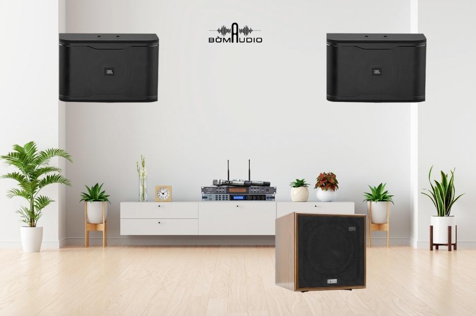 Combo Vang Số DBACOUSIC S500P + Micro DBACOUSTIC S450 II + Loa JBL RM 210 + Sub DBACOUSTIC SW12B - B50
