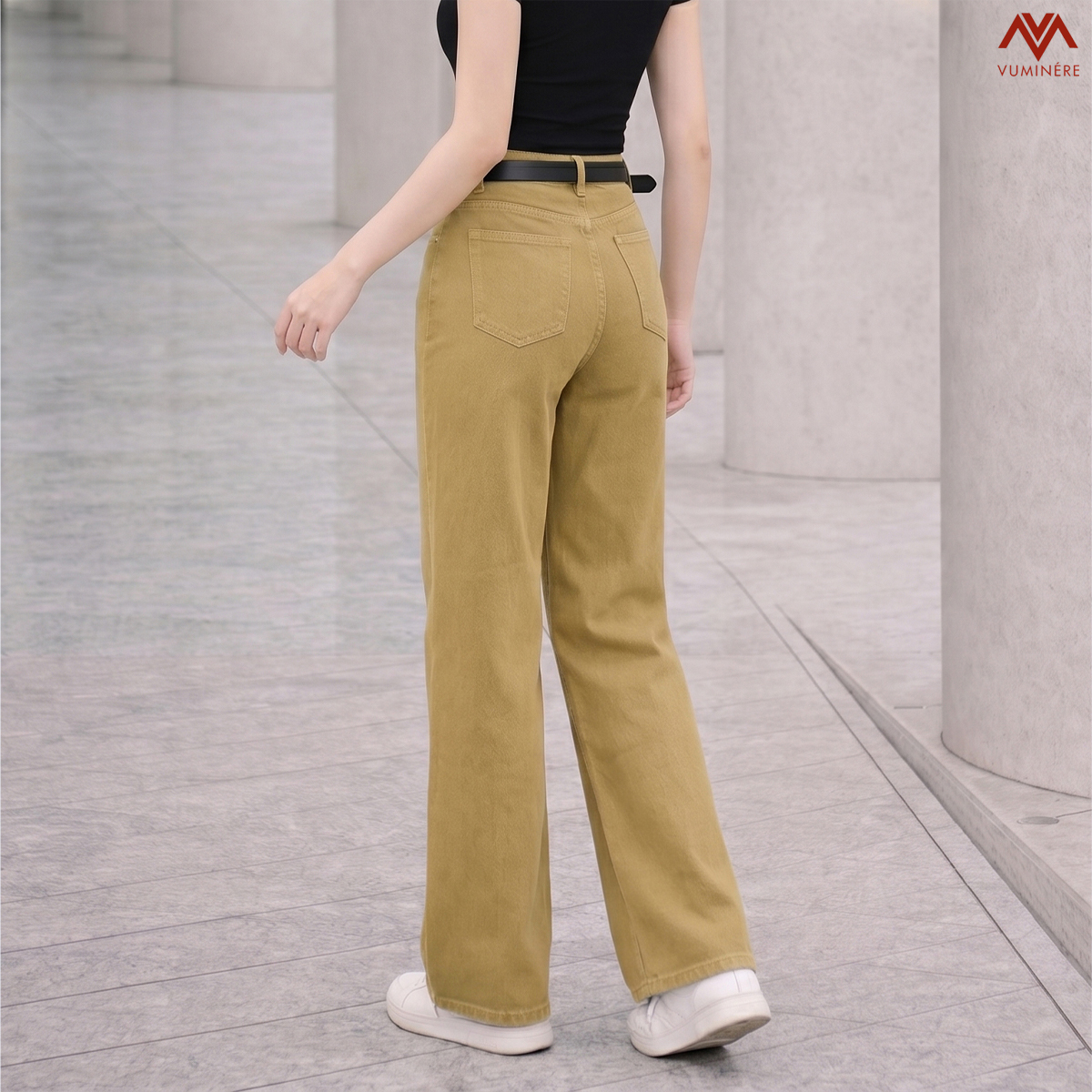 Quần Jeans nữ dáng loe nhẹ ( PG4 )_thumbnail_4
