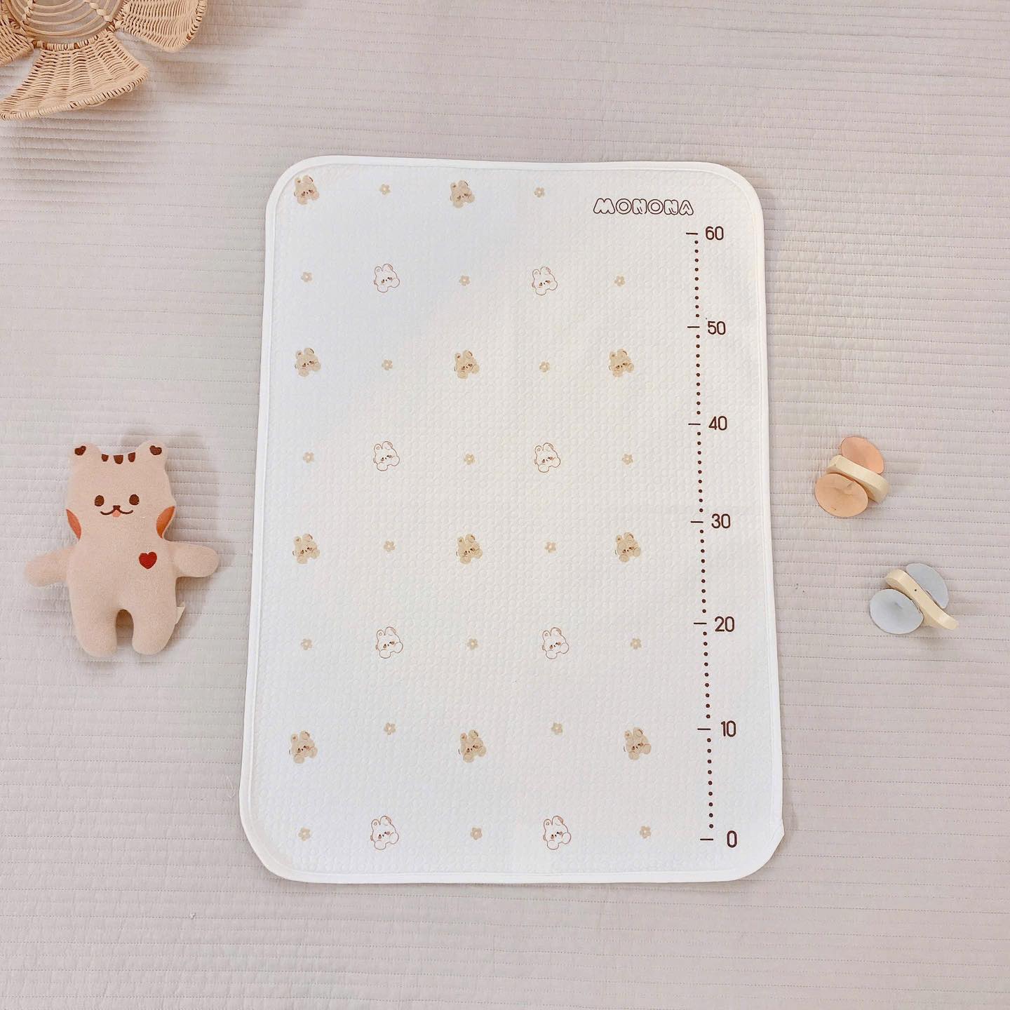 Lót chống thấm HỌA TIẾT 50*70cm Monona