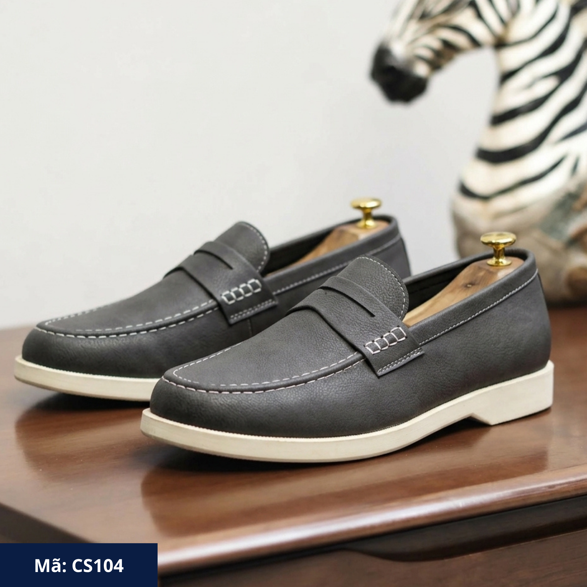 Giày lười da cao cấp CS104
