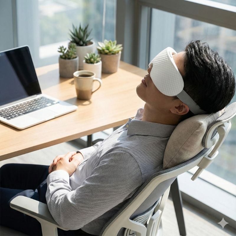 Máy massage mắt nhãn hiệu: Kachi MK-380