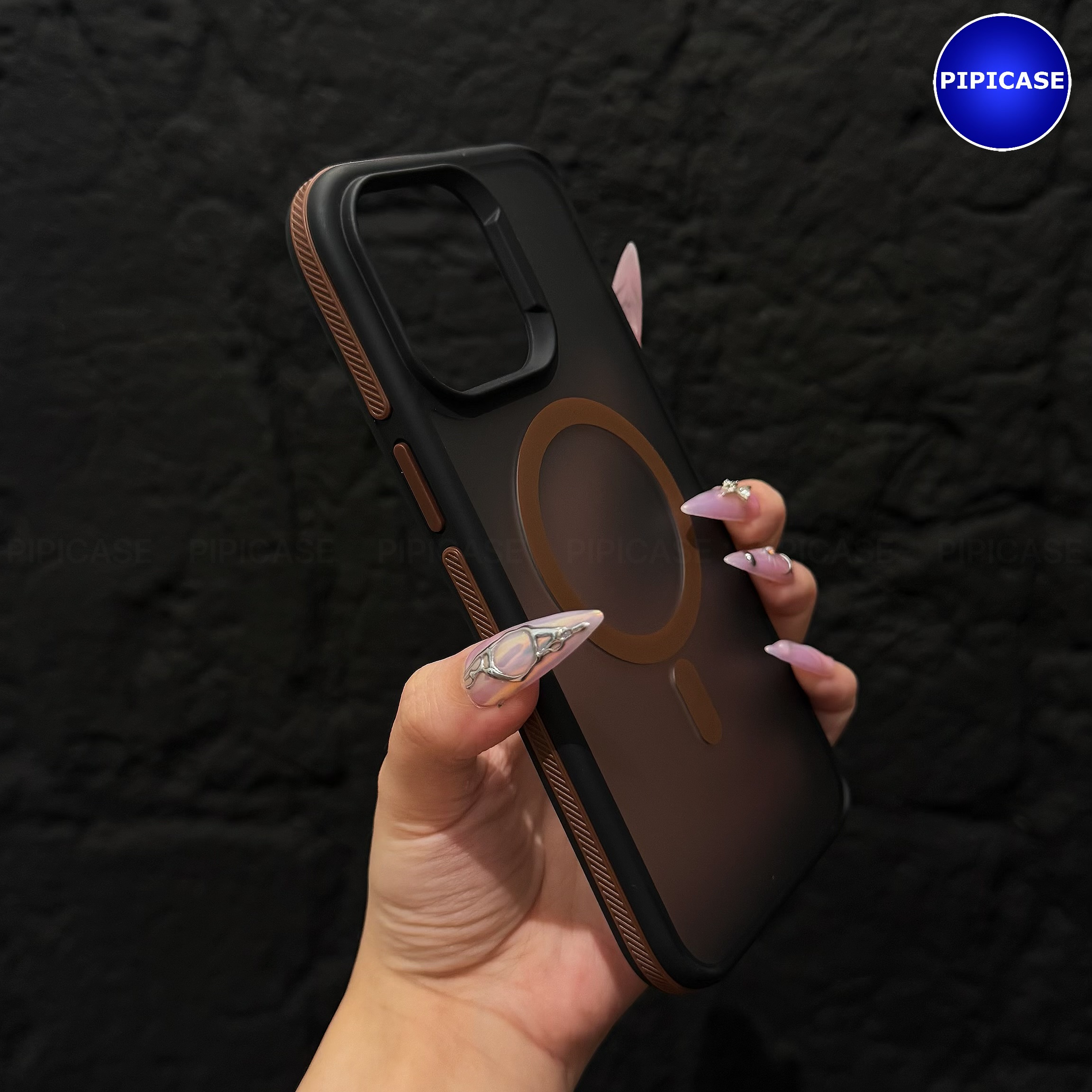 Ốp Lưng iPhone 15 Pro Max - Map - Nâu_thumbnail_3