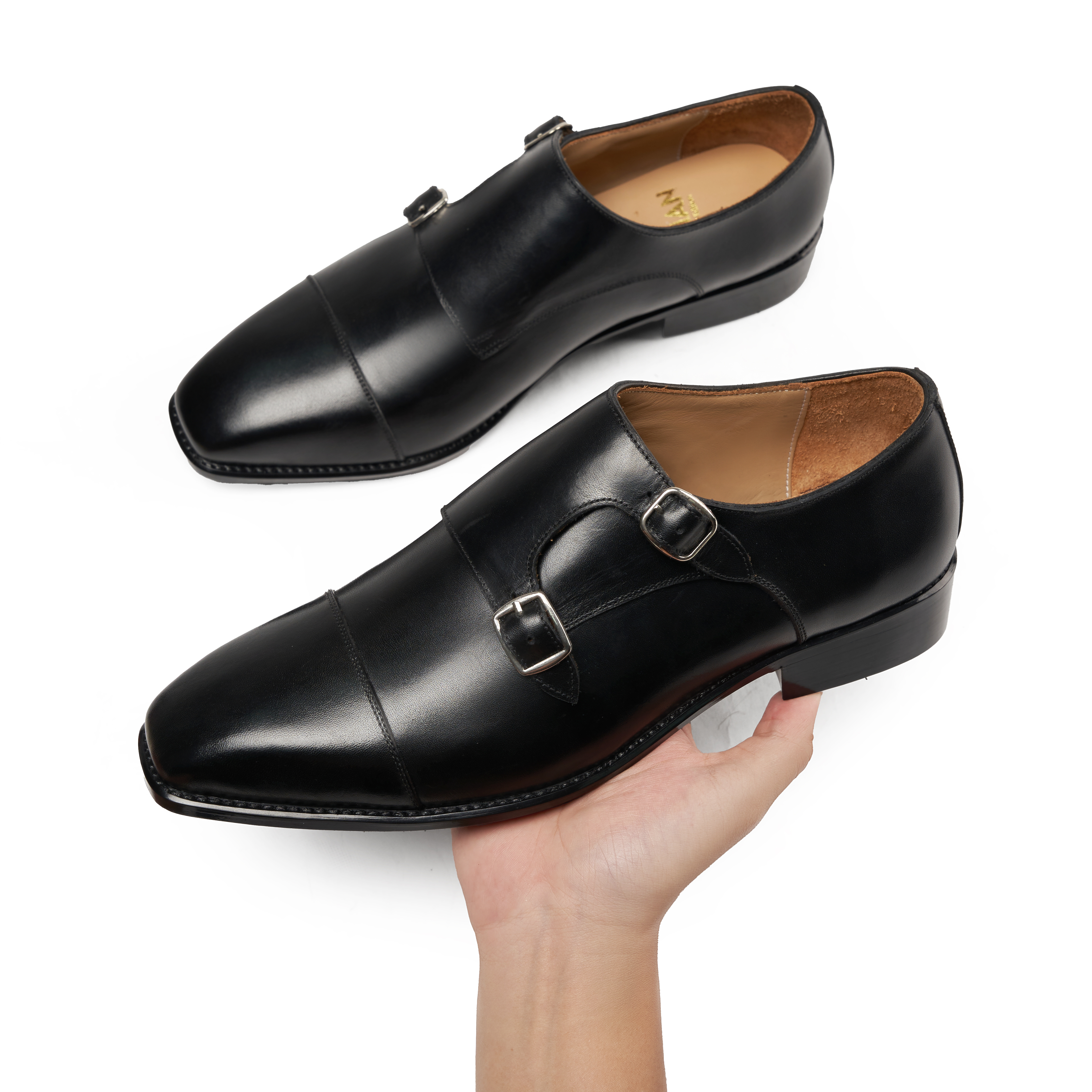 BRAM Double Monkstrap – Black (TM-GT85)_thumbnail_10